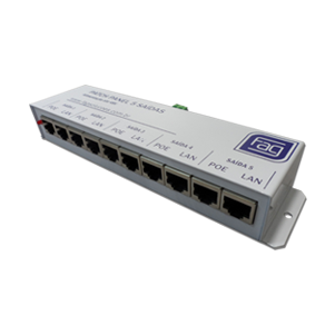 Patch Panel POE Fast Lan - 5 Saídas