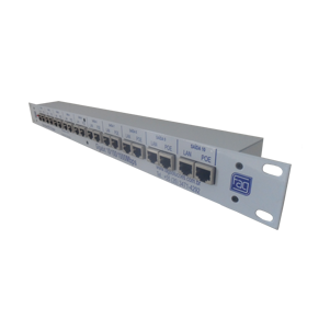 Patch Panel POE Giga Lan - 10 Saídas